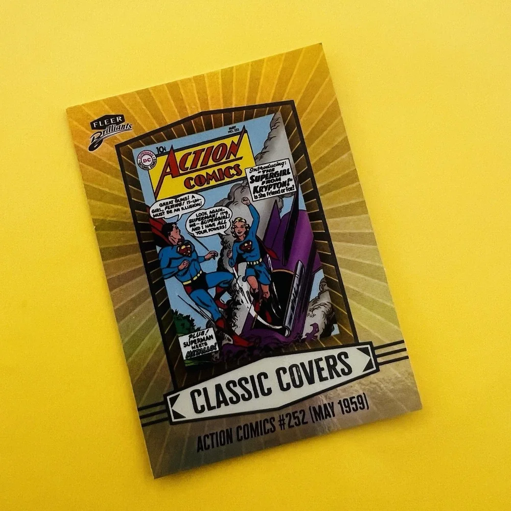 2025 Upper Deck Fleer Brilliants Superman Classic Covers Action Comics #252 CC-4